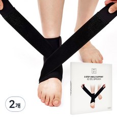 바디공식 3중밴드 발목보호대, 2개