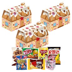 零食工廠糖果店綜合禮品套組, 7種甜點, 3組