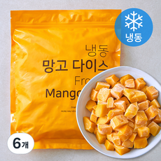 베트남산 망고 다이스 (냉동), 6개, 1kg