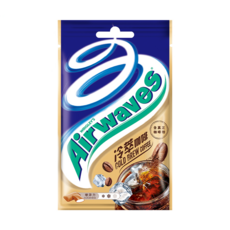 Airwaves 超涼無糖口香糖 冷萃咖啡口味, 28g, 10包
