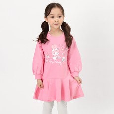 女孩 My Melody Blossom 荷葉邊簡單連身衣