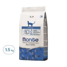 monGe 瑪恩吉 天然全能 成貓泌尿保健配方飼料, 雞肉, 1.5kg, 1袋