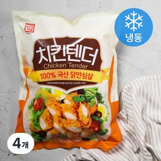 한성기업 치킨텐더 (냉동), 1kg, 4개