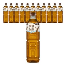 하이트진로 블랙보리라이트 제로칼로리, 1.5L, 12개