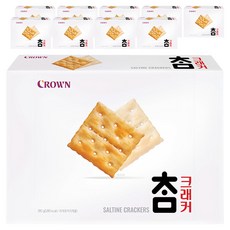 CROWN 皇冠 蘇打餅乾, 280g, 10盒