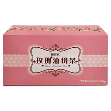 纖世代 玫瑰油切茶 Set, 30茶包, 60g, 1盒