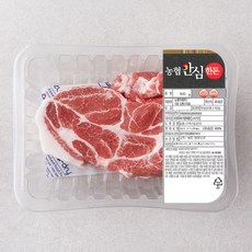 농협안심한돈 목살 보쌈 수육용 (냉장), 600g, 1개