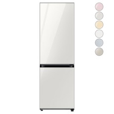 비스포크냉장고장 [색상선택형] 삼성전자 비스포크 냉장고 방문설치 글램 화이트 RB33A3004AP