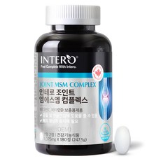 인테로 조인트 엠에스엠 컴플렉스 영양제 247.5g, 1개