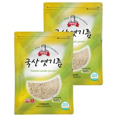 배대감 국산 엿기름, 500g, 2개