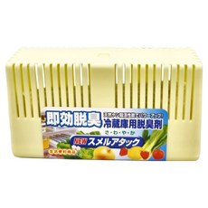 不動化學 長效型冰箱冷藏即效脫臭劑，天然椰殼活性碳，冰箱除臭, 30g, 4個