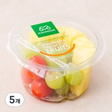 만나 프레시 믹스 파인 포도 방울, 250g, 5개