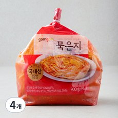 곰곰 묵은지, 900g, 4개