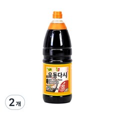 첫맛 우동다시, 2kg, 2개