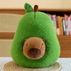 아트조이 카피바라 아보카도 인형 쿠션, 혼합색상