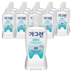 가그린 제로 구강청결제, 1.1L, 15개