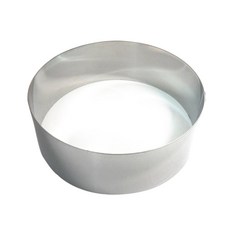 ECOS 圓形慕斯架高50 60 70mm慕斯圈60 圓形慕斯3號（21cm X 6cm）1, 1入