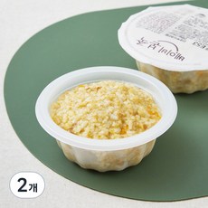 베이비본죽 단호박 사과 진밥 완료기, 200g, 2개 - 본죽실온이유식