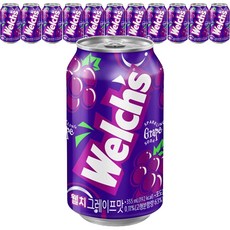 웰치스 포도, 355ml, 12개 - 처치스