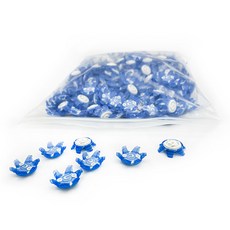 CHAMP Pibix Slimlock刺釘 400入, 1個, 藍色 + 白色
