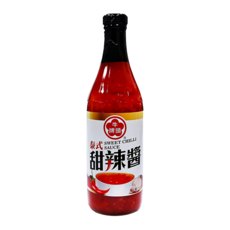 牛頭牌 泰式甜辣醬, 890g, 泰國原裝進口, 無添加防腐劑, 1瓶