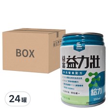 益富 益力壯 香草, 250ml, 24罐