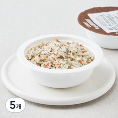 루솔 4단계 13개월 이상 한우 새송이 아기밥 407, 혼합맛(한우/새송이버섯), 180g, 5개