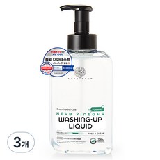 아이너바움 아기 주방세제 거품형 무향, 700ml, 3개