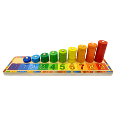 TOPBRIGHT 特寶兒 數字彩虹甜甜圈認知遊戲組, 1盒