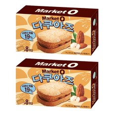 ORION 好麗友 Market O 杏仁夾心達克瓦茲 8包入, 176g, 2盒