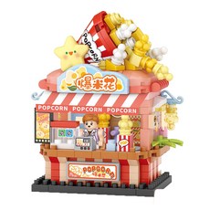 LoZ 爆米花小店積木, LOZ8851, 1組