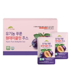 네이쳐브릿지 유기농 푸룬 원데이클린 주스, 70ml, 20개