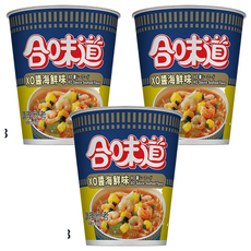 CUP NOODLE 合味道 XO醬海鮮味杯麵, 3入