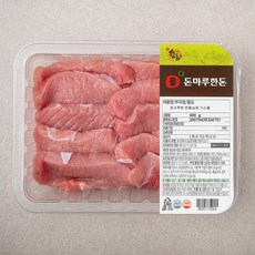 돈마루 한돈 등심 돈까스용 (냉장), 600g, 1개