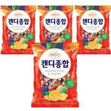 청우식품 종합 캔디, 420g, 4개