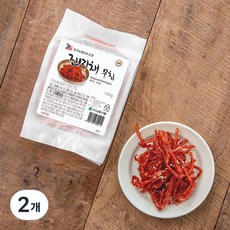 권기옥 명인 웃말 진미채 무침, 150g, 2개