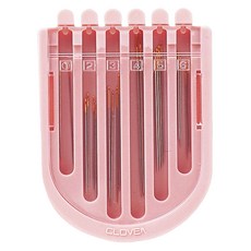 Clover 可樂牌 拼布棉縫6種綜合針 Set, 1套6種20支入, 日本製造, 1套