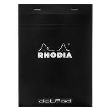 RHODIA N°16 A5黑色上翻筆記本，148mmx210mm A5點點內頁, 點點內頁, 1本
