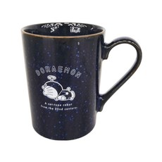 kanesho 金正陶器 哆啦A夢 陶瓷馬克杯, 約260mL, 尺寸約8x10.5cm, 深藍色, 1個