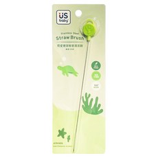 US baby 優生 便潔吸管清潔刷, 淺綠, 1個