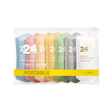 Sunday Life 女用純棉免洗內褲 7件組 (拋棄式內褲/獨立包裝) 2XL, 1組
