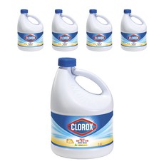 CLOROX 高樂氏 漂白水 檸檬香, 2.8L, 5瓶