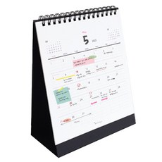 아이씨엘 Desk Calendar Checker board 2024 M 1개 블랙