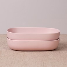 보울보울 국산 레트로라인 오발볼 L, 파우더핑크, 2개