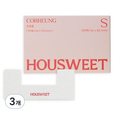 housweet 兒童款Korring口腔開口呼吸防護帶 S, 3盒