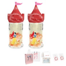 쁘띠보떼 디즈니 백설공주 오 드 뚜왈렛 50ml 5종 선물세트, 1세트, 오 드 뚜왈렛 50ml x 2p + 쇼핑백 랜덤 발송 2p + Thank you 카드 2p + 리본 2p + 접착 테이프 2p