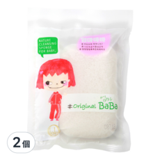 mamababa 蒟蒻海綿 經典款, 白色, 2個