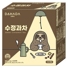 다하다 수정과차, 1.2g, 100개입, 1개 1.2g, 100개입, 1개