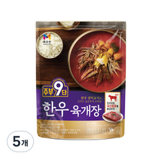 주부9단 목우촌 한우 육개장, 450g, 5개