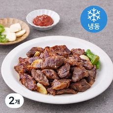 꾸브닝 소갈비살 로스구이 (냉동), 2개, 600g
